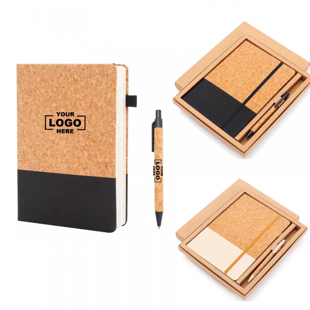 Soft Cover Cork Notebook Collection Custom Imprinted Soft Cover Cork Notebook Collection Custom Imprinted