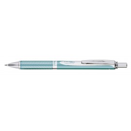 Logo Branded Pentel EnerGel Alloy Gel Ink Pen - Aquamarine