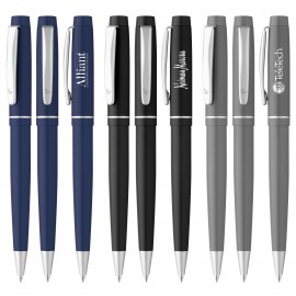 Logo Branded Franklin Metal Ballpoint Pen  Logo Branded Franklin Metal Ballpoint Pen
