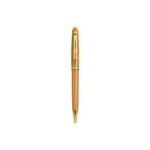 Executive Bamboo Pen with Gold Trim Custom Engraved