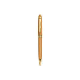 Executive Bamboo Pen with Gold Trim Custom Imprinted