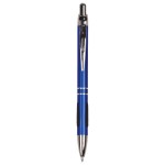 Blue with Silver Trim Pen with Gripper Logo Branded