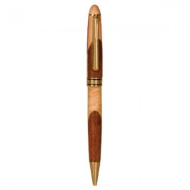 Wide Maple/Rosewood Pen Logo Branded