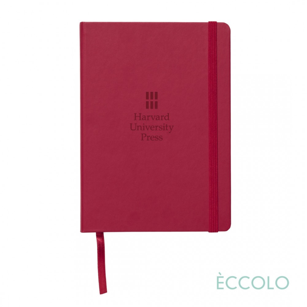 Eccolo Techno Journal - (S) 5"x7" Red Custom Imprinted Eccolo Techno Journal - (S) 5"x7" Red Custom Imprinted