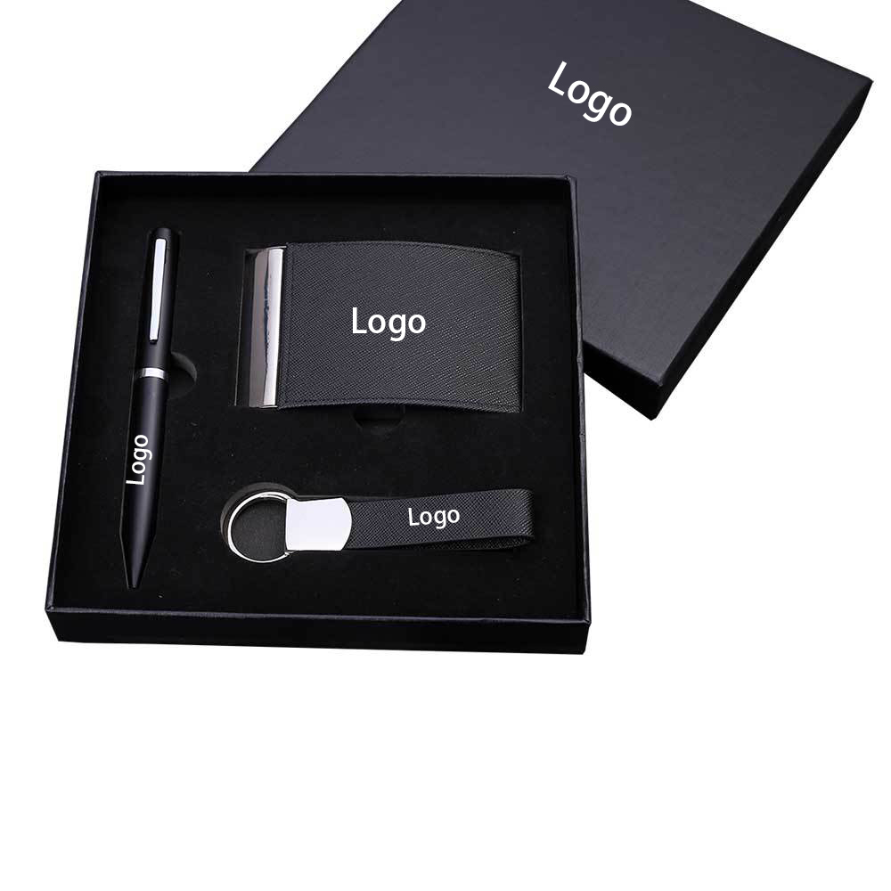 Custom Imprinted Luxury 3-Piece Office Gift Set