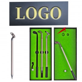 Custom Engraved Golf Pen Gift Set for Desktop Games Desk Decor  Custom Engraved Golf Pen Gift Set for Desktop Games Desk Decor