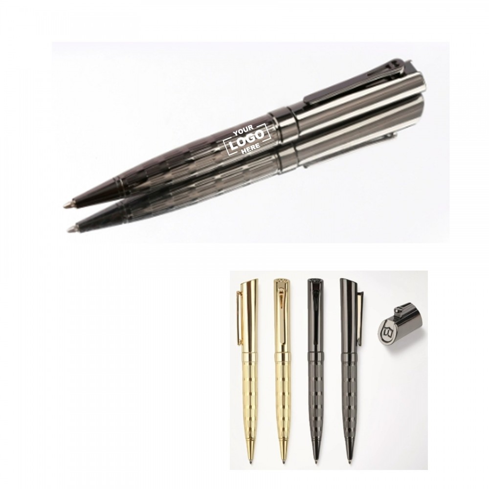 Luxury Engraved Metal Ballpoint Pen Custom Engraved