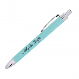 Custom Engraved Leatherette Pen  Custom Engraved Leatherette Pen