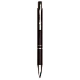 Gloss Black Ballpoint Pen - Laser Engraved Custom Engraved