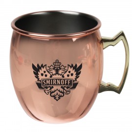 Logo Branded Moscow Mule Mug