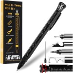 Logo Branded Versatile Pro Pen with Integrated Multi-Tool Functionality