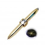 Fingertip Gyro Ball Pen with Light Custom Engraved