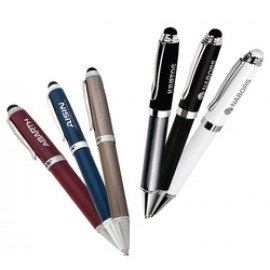 Intexur Twist Action Ballpoint Pen w/Touchscreen Stylus Custom Imprinted  Intexur Twist Action Ballpoint Pen w/Touchscreen Stylus Custom Imprinted