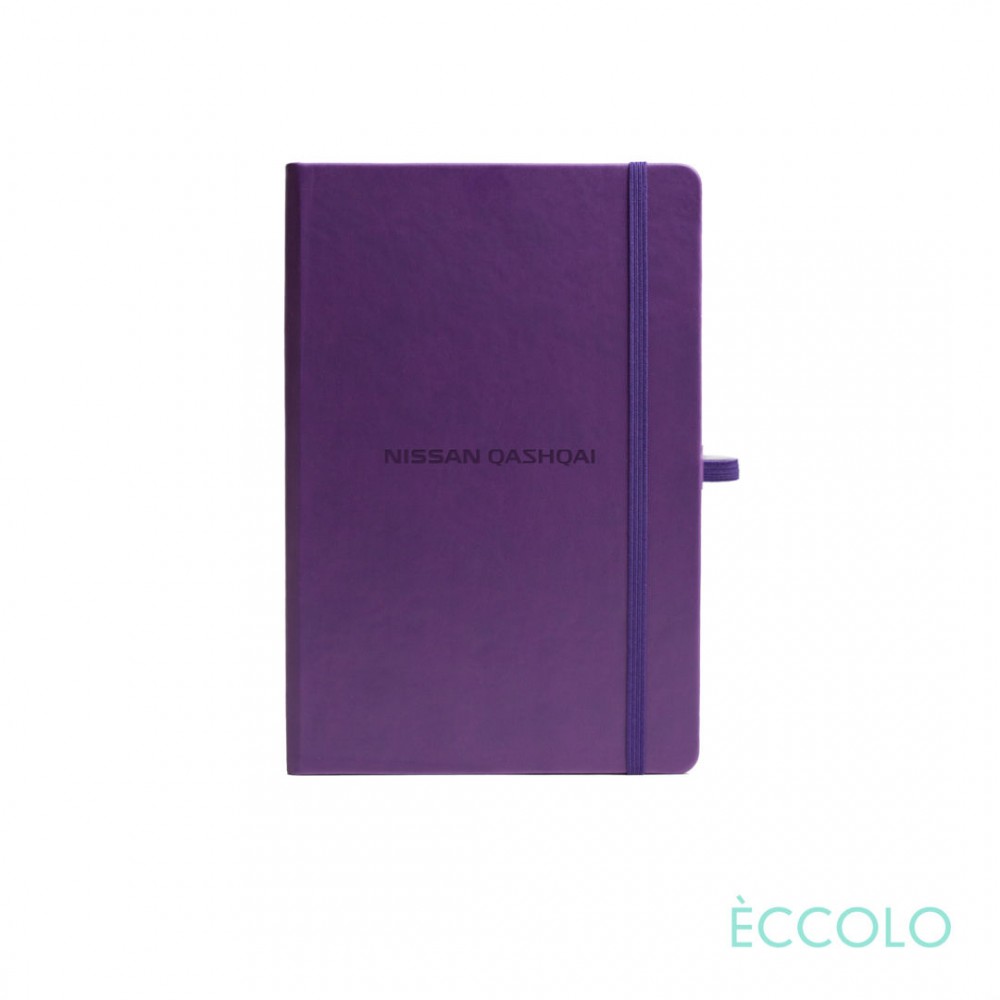 Eccolo Cool Journal - (S) 3"x5" Purple Custom Engraved Eccolo Cool Journal - (S) 3"x5" Purple Custom Engraved