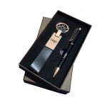 2-Piece Office Gift Set Signature Pen and Key Chain Custom Engraved