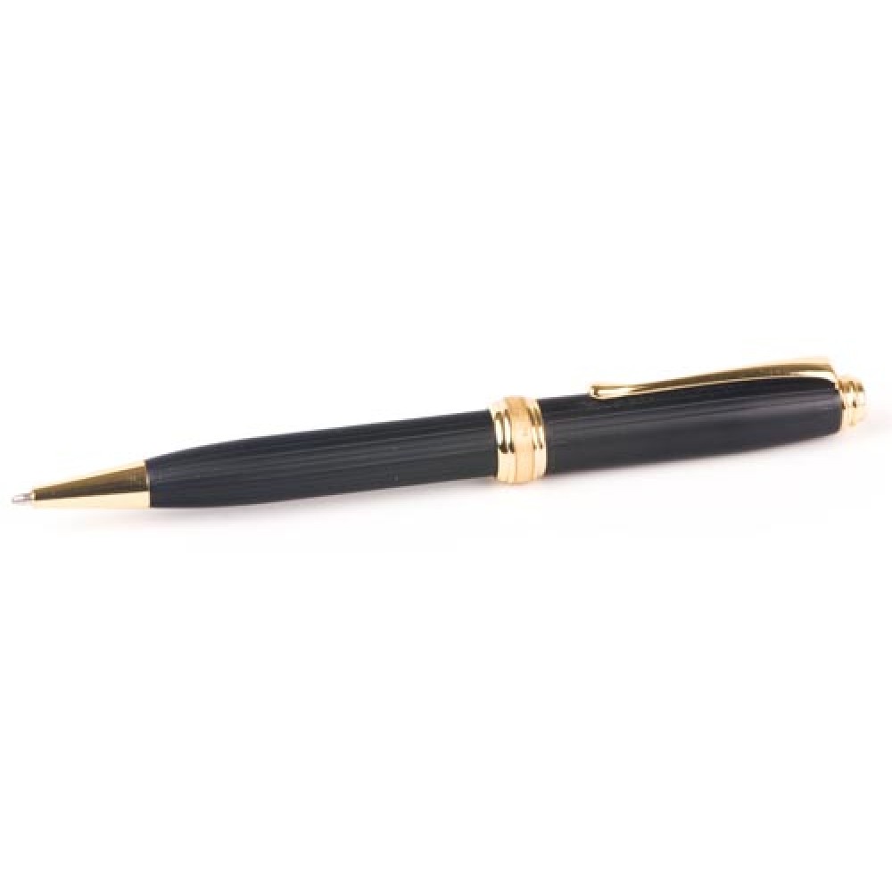 Inluxus Executive Twist Action Ballpoint Pen w/Gold Appointments Custom Imprinted Inluxus Executive Twist Action Ballpoint Pen w/Gold Appointments Custom Imprinted