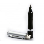 Custom Engraved 64 GB Pen USB Flash Drive W/ Rubberized Grip
