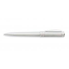 Logo Branded Franklin Covey Freemont Satin Chrome Ballpoint Pen