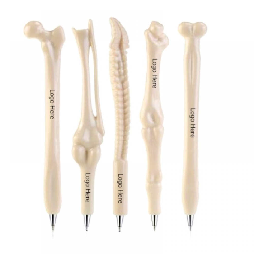 Novelty Bone-Shaped Ballpoint Pen Custom Engraved Novelty Bone-Shaped Ballpoint Pen Custom Engraved