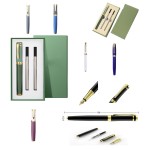 Elegant Golden Accents Ballpoint Pens Custom Engraved