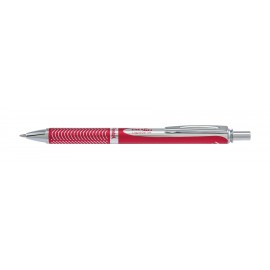 Custom Engraved Pentel EnerGel Alloy Gel Ink Pen - Red