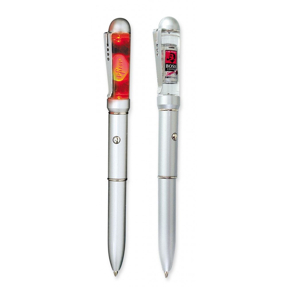 7 Color Floating LED Pen / Mini Liquid Top / Floating Miniature Logo Branded 7 Color Floating LED Pen / Mini Liquid Top / Floating Miniature Logo Branded