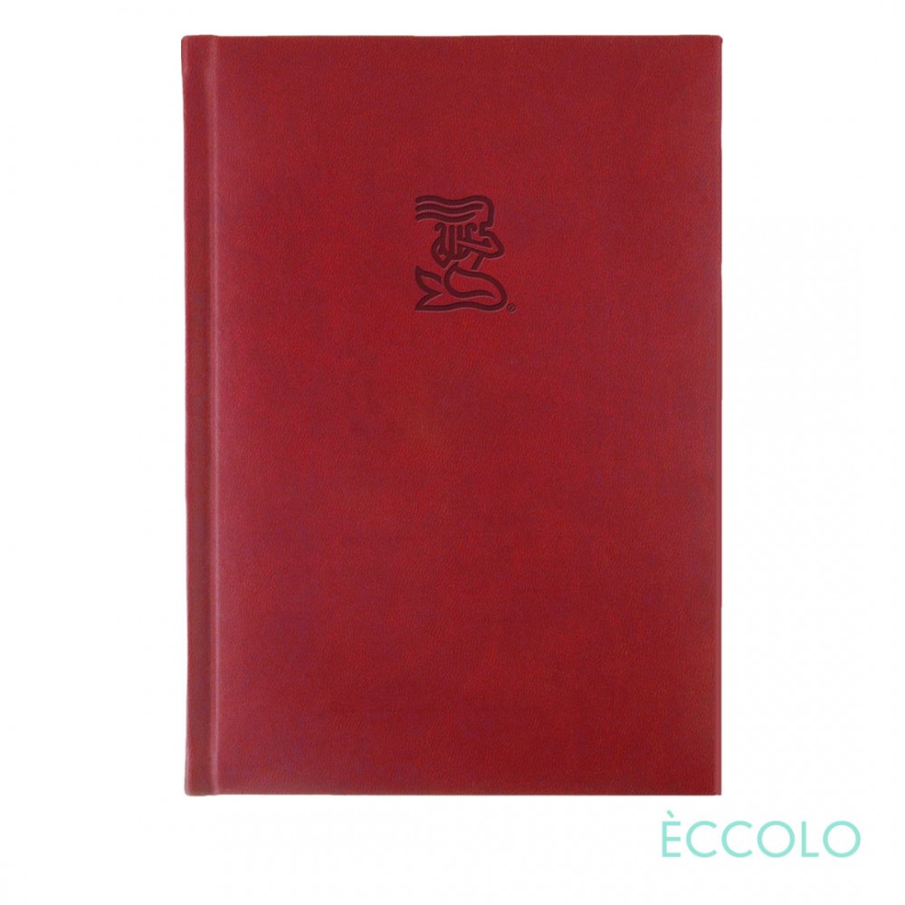Custom Engraved Eccolo Symphony Journal - (L) 7"x9" Red Custom Engraved Eccolo Symphony Journal - (L) 7"x9" Red