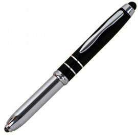 3 in1 Stylus, LED Flashlight and Ball Point Pen (Screened) Custom Engraved