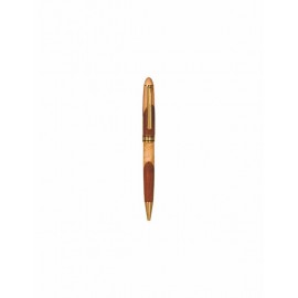 Custom Imprinted 5.375" Maple and Rosewood Pen