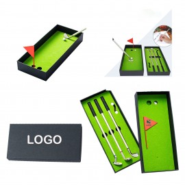 Mini Golf Metal Club Ballpoint Pen Set Custom Engraved  Mini Golf Metal Club Ballpoint Pen Set Custom Engraved