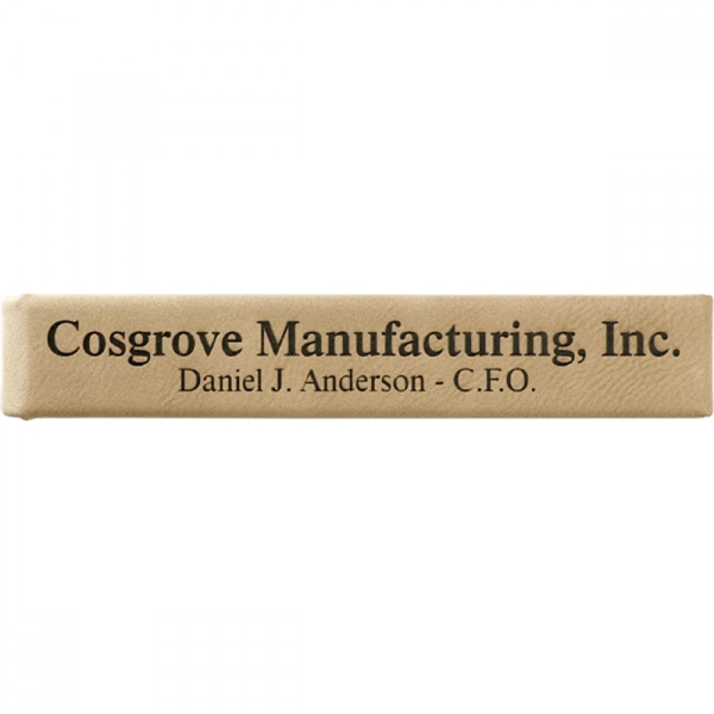 Logo Branded 1" x 6.5" - Premium Leatherette Pen Case - Single - Laser Engraved Logo Branded 1" x 6.5" - Premium Leatherette Pen Case - Single - Laser Engraved