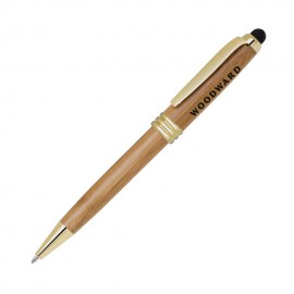 Bamboo Stylus Ballpoint or Gel Pens Custom Imprinted  Bamboo Stylus Ballpoint or Gel Pens Custom Imprinted