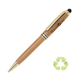 Custom Engraved Grove Bamboo Stylus Pen
