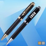 Custom Imprinted Heavy Weight Brass Ballpoint Pen
