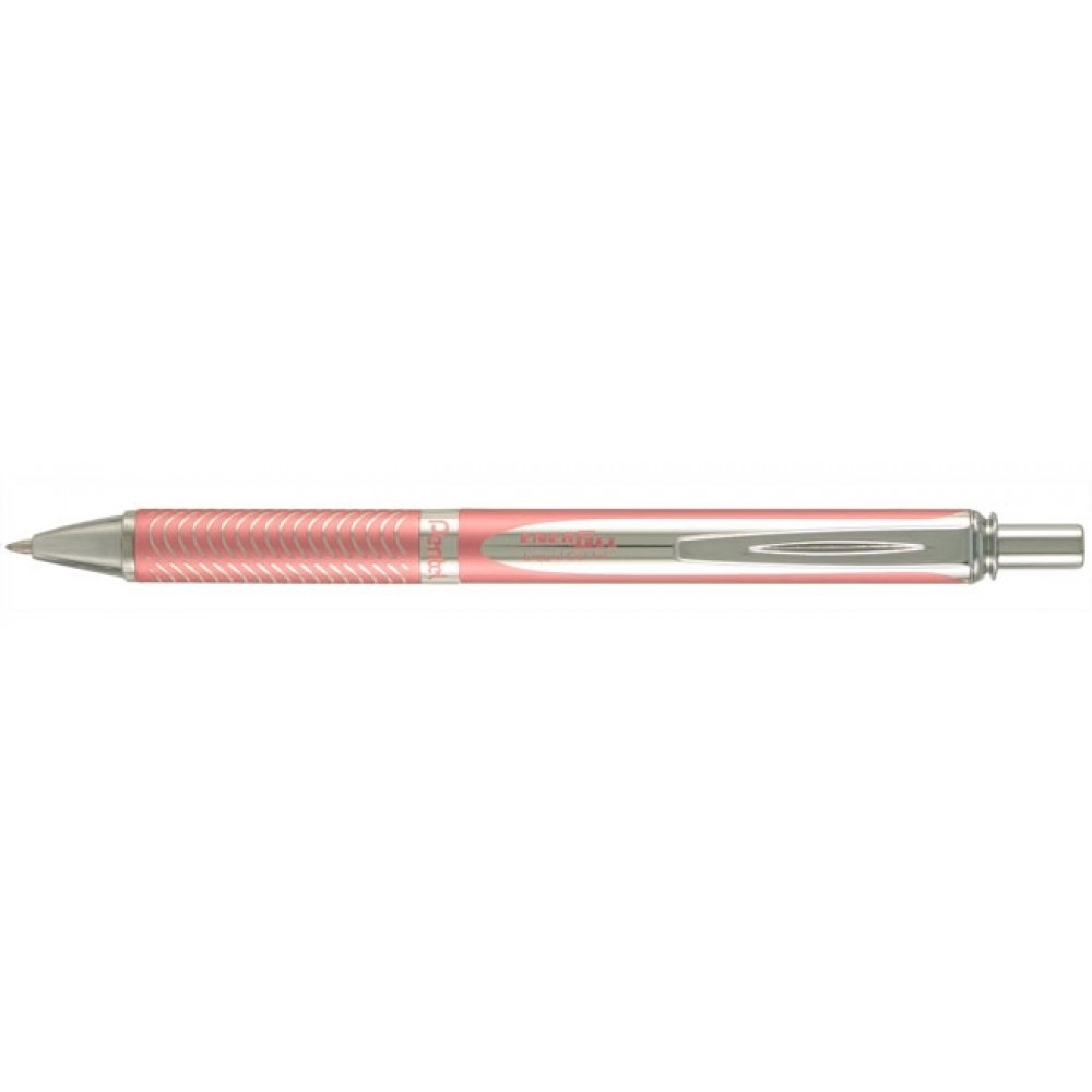 Pentel EnerGel Alloy Gel Ink Pen - Pink Custom Imprinted