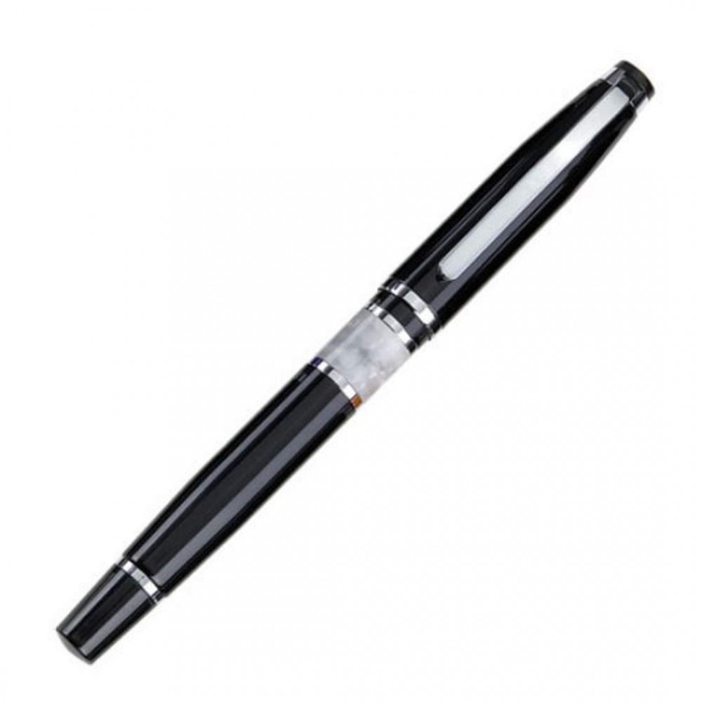 Logo Branded Valencia Rollerball - White Logo Branded Valencia Rollerball - White
