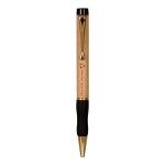 Custom Imprinted Wide Maple Pen with Gripper