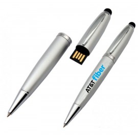 Logo Branded Stylus Pen USB Flash Drive -1GB