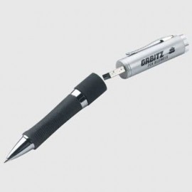 Classy Flash Drive Pen w/Key Chain (32 GB) Custom Imprinted  Classy Flash Drive Pen w/Key Chain (32 GB) Custom Imprinted