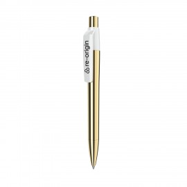 Mood Metal Gold Black Ink Pen Custom Engraved  Mood Metal Gold Black Ink Pen Custom Engraved