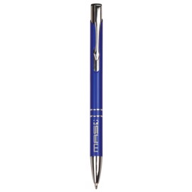 Custom Engraved Gloss Blue Ballpoint Pen - Laser Engraved  Custom Engraved Gloss Blue Ballpoint Pen - Laser Engraved