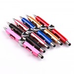 Logo Branded 3 in 1 Aluminum Pen-Spinner-Stylus