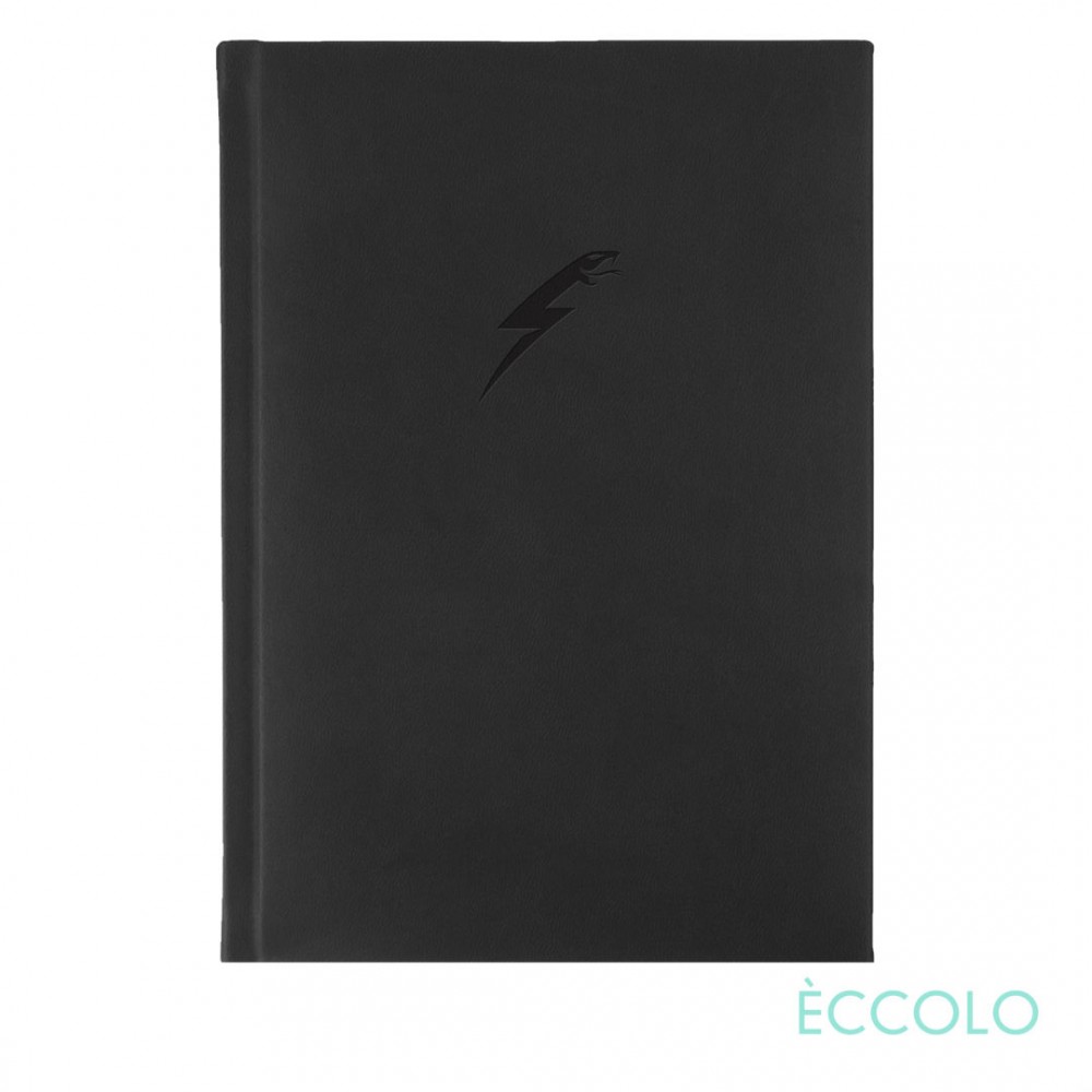 Custom Engraved Eccolo Symphony Journal - (L) 7"x9" Black Custom Engraved Eccolo Symphony Journal - (L) 7"x9" Black
