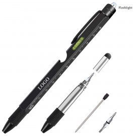 Multi Functional Metal Tool Pen With Flashlight Custom Engraved