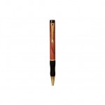 Logo Branded 5.125" Rosewood Pen with Gripper