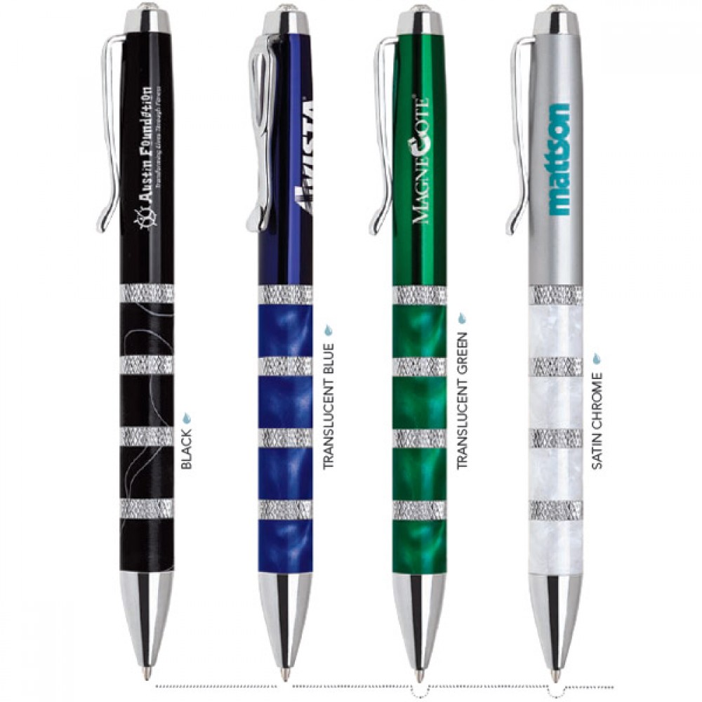 Custom Engraved Diamond III Collection Ballpoint Pen Custom Engraved Diamond III Collection Ballpoint Pen
