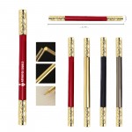 Premium Brass Barrel Ballpoint Pen Custom Engraved