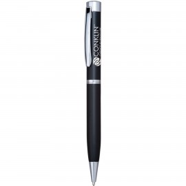 Amesbury Pen with Photodome: Black Custom Engraved