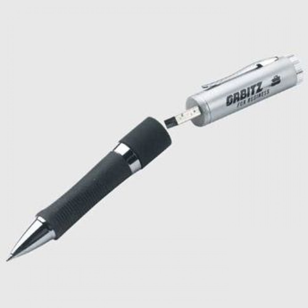 Custom Engraved Classy Flash Drive Pen w/Key Chain (16 GB)