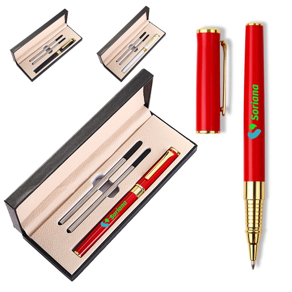 Signature Pen Set Logo Branded